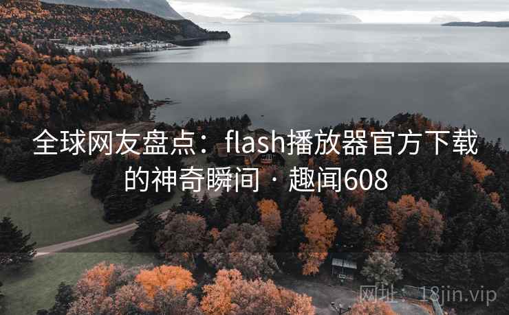 全球网友盘点:flash播放器官方下载的神奇瞬间 · 趣闻608